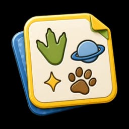 Kinder-Faktenkarte Icon