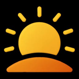 Sunrise and sunset