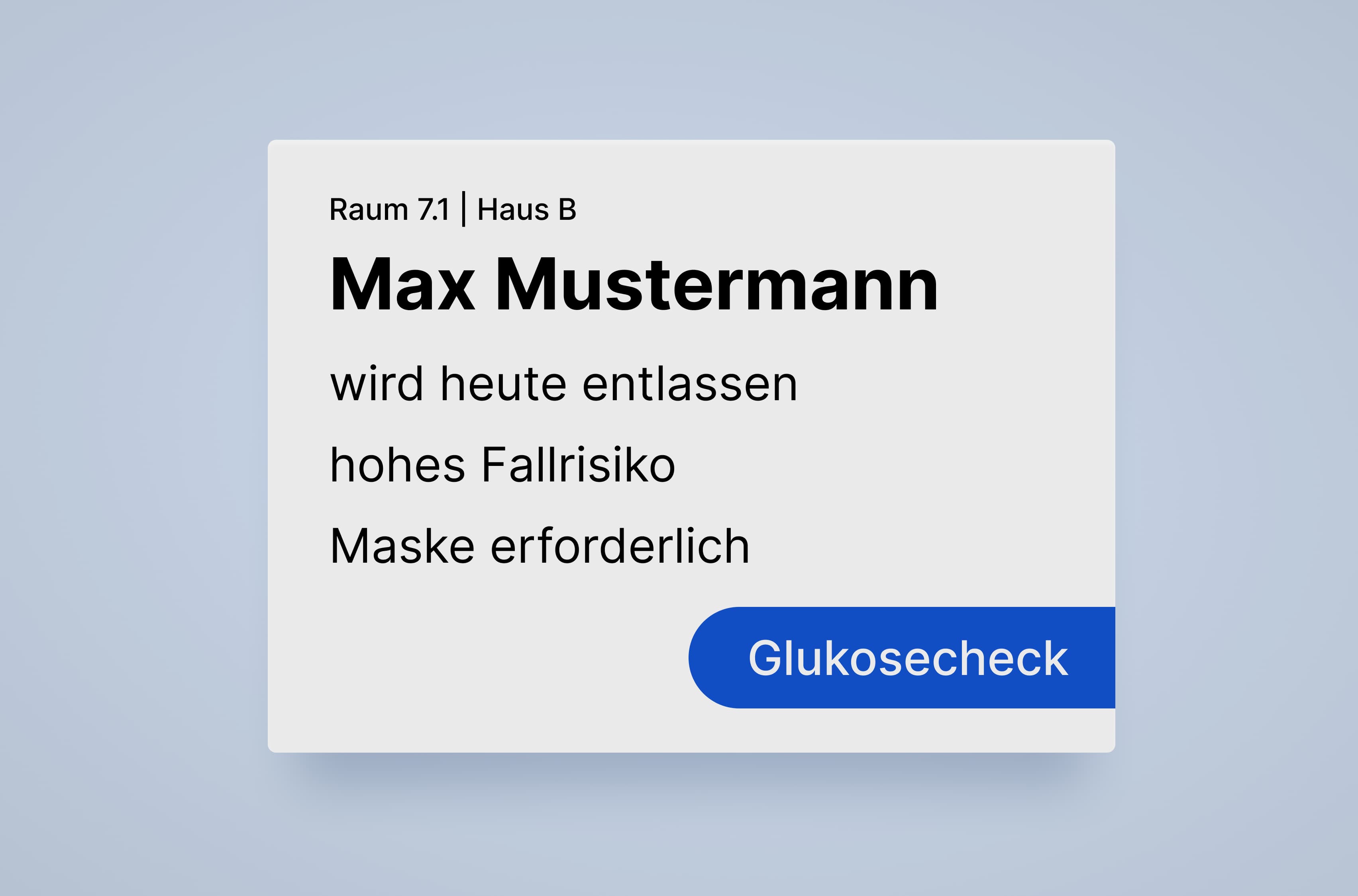Raumbeschilderung mit aktuellen Hinweisen